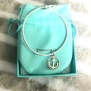 Tiffany & Co. Twist Anchor charm and bracelet
